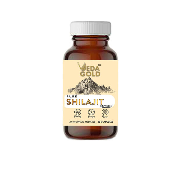 Pure Himalayan Shilajit capsules
